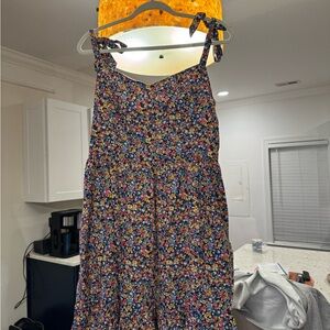 Old Navy Multicolor Floral Dress
